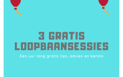 3 gratis loopbaansessies cadeau